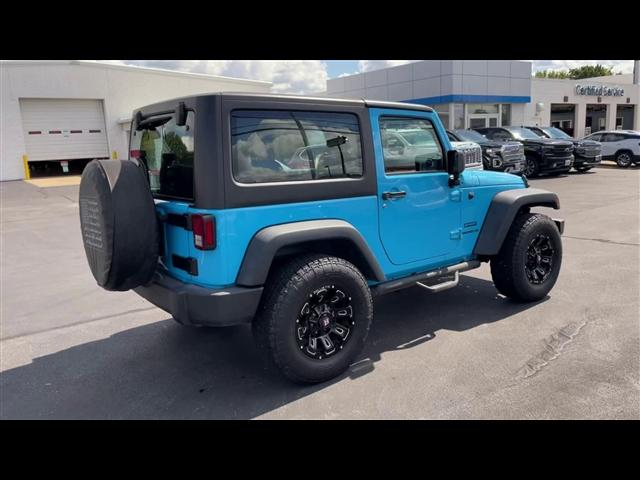 used 2017 Jeep Wrangler car, priced at $17,999