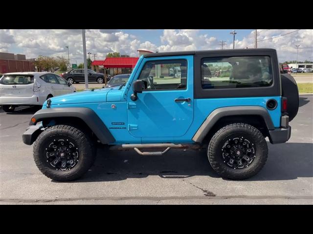 used 2017 Jeep Wrangler car, priced at $17,999