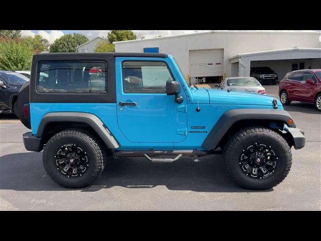 used 2017 Jeep Wrangler car, priced at $17,999