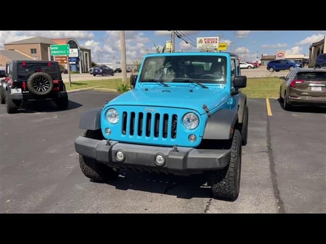 used 2017 Jeep Wrangler car, priced at $17,999