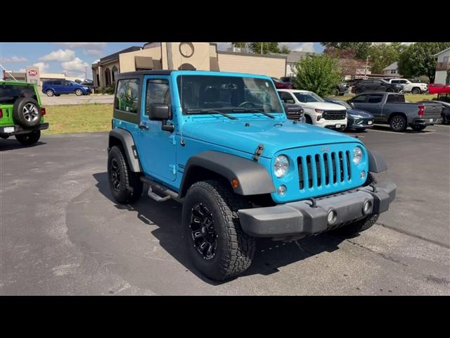 used 2017 Jeep Wrangler car, priced at $17,999