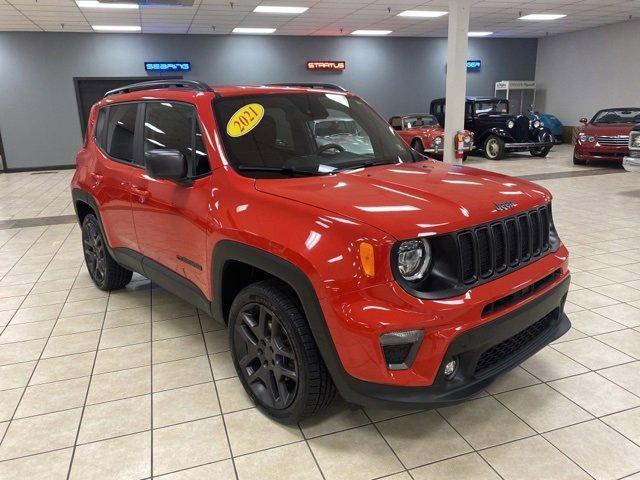 used 2021 Jeep Renegade car, priced at $22,543