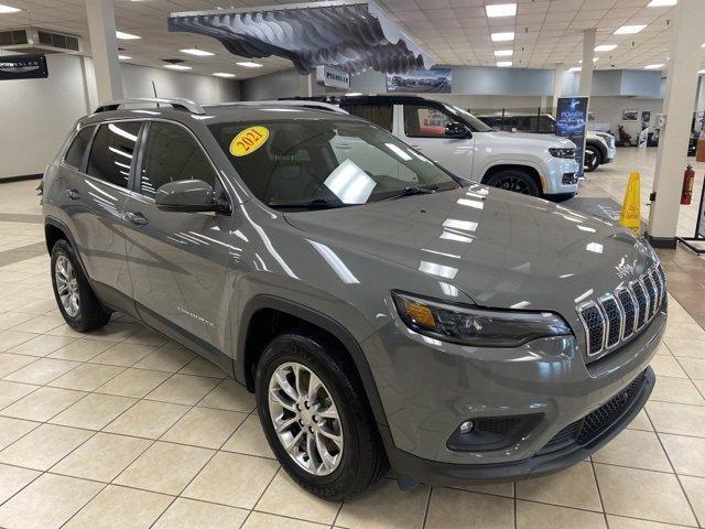 used 2021 Jeep Cherokee car, priced at $23,990