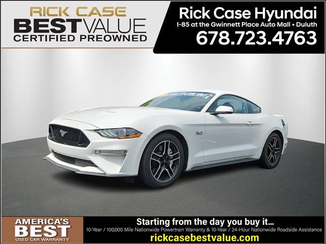 used 2018 Ford Mustang car, priced at $31,592
