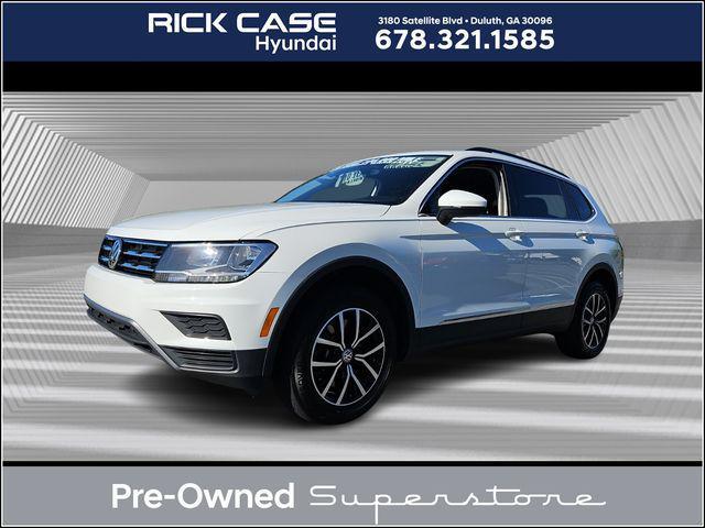 used 2021 Volkswagen Tiguan car, priced at $19,991