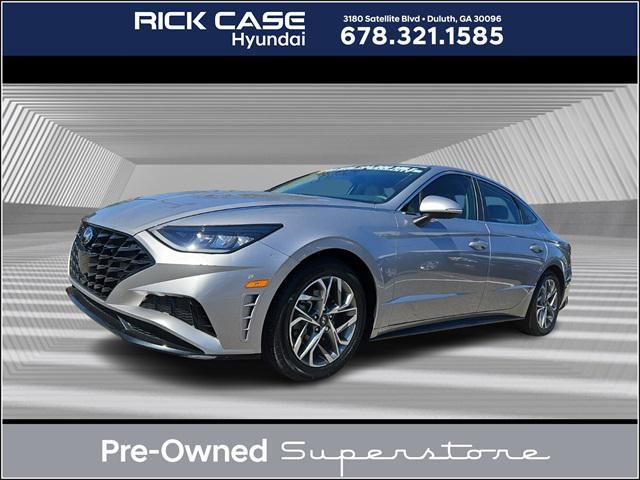 used 2021 Hyundai Sonata car, priced at $19,491