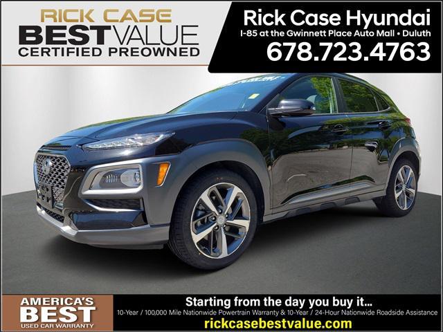 used 2021 Hyundai Kona car, priced at $18,891