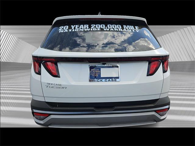 new 2025 Hyundai Tucson car, priced at $31,480