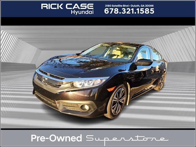 used 2017 Honda Civic car, priced at $18,991