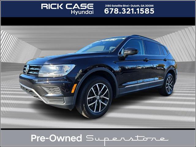 used 2021 Volkswagen Tiguan car, priced at $18,993