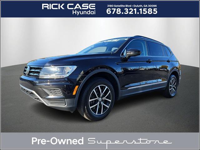 used 2021 Volkswagen Tiguan car, priced at $19,991