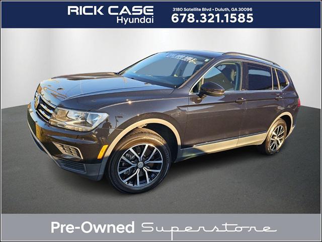 used 2021 Volkswagen Tiguan car, priced at $19,991