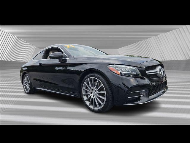 used 2021 Mercedes-Benz AMG C 43 car, priced at $40,593