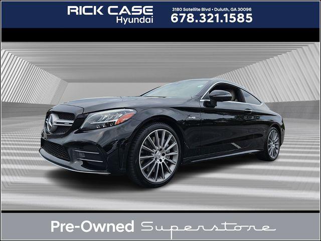 used 2021 Mercedes-Benz AMG C 43 car, priced at $40,593