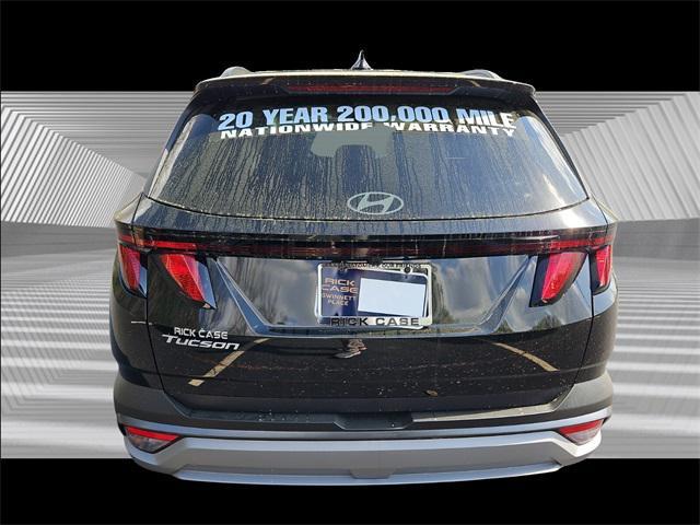 new 2025 Hyundai Tucson car, priced at $30,875