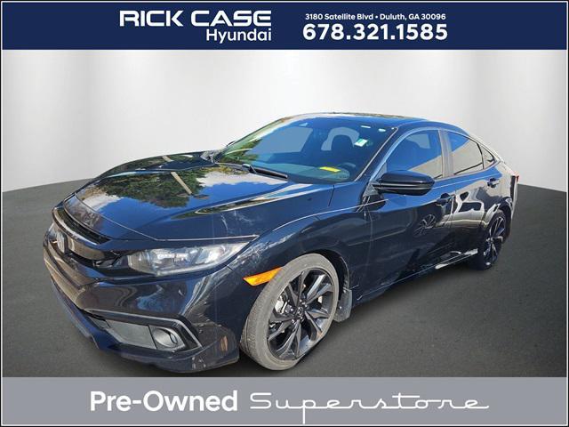 used 2019 Honda Civic car, priced at $20,991