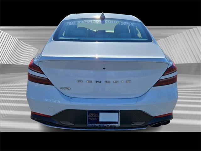 used 2022 Genesis G70 car, priced at $26,792