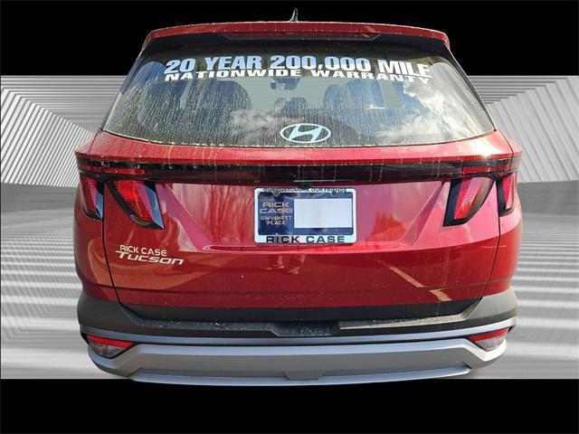 new 2025 Hyundai Tucson car, priced at $29,550