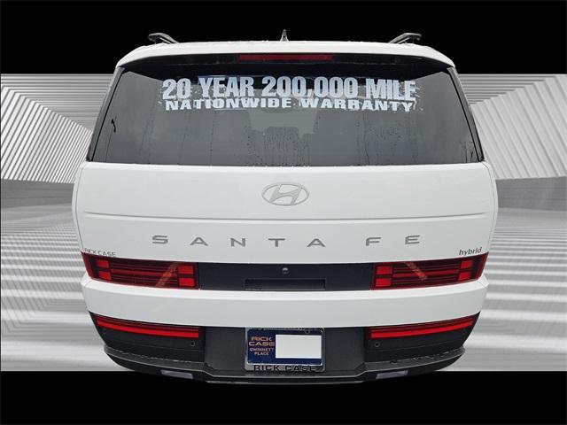 new 2025 Hyundai Santa Fe car, priced at $39,989