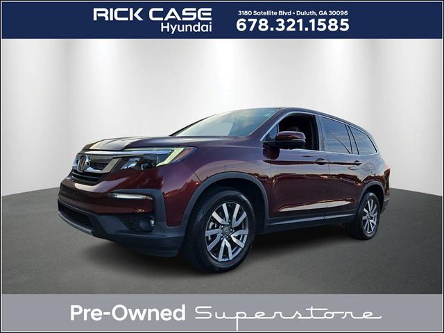 used 2021 Honda Pilot car, priced at $26,992