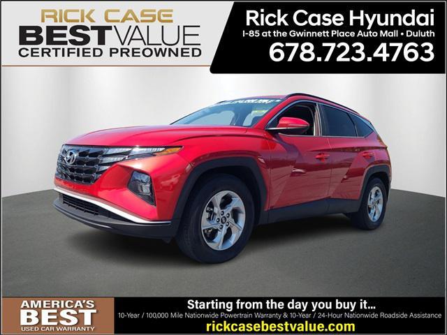used 2022 Hyundai Tucson car, priced at $23,692