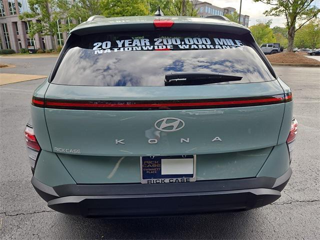 new 2025 Hyundai Kona car, priced at $27,929