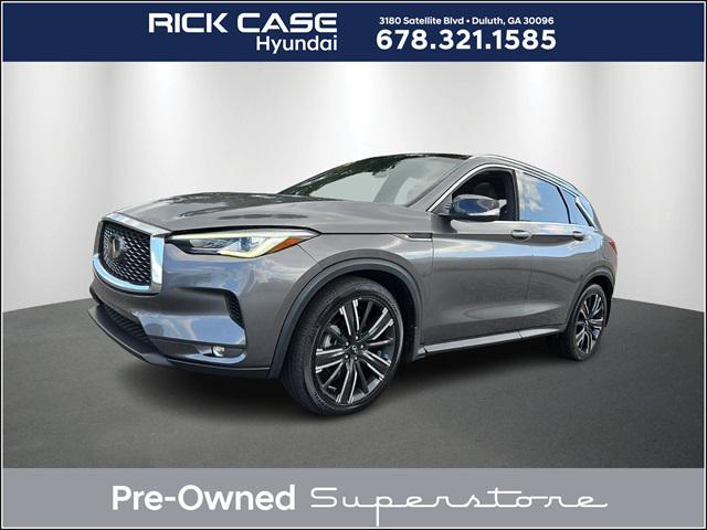 used 2021 INFINITI QX50 car, priced at $17,994