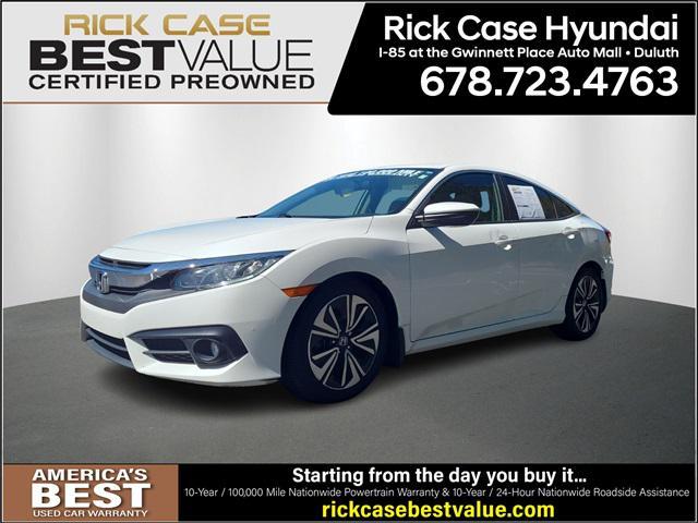 used 2018 Honda Civic car, priced at $21,491