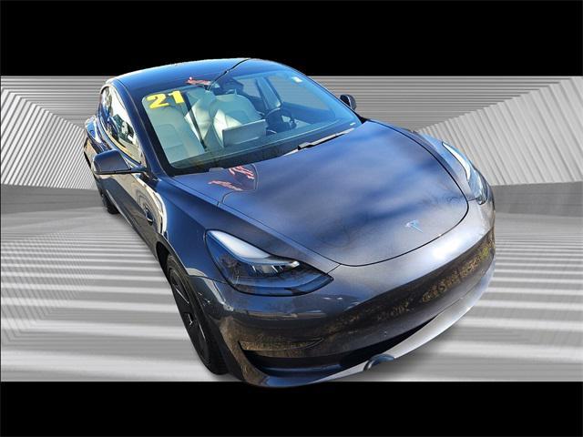 used 2021 Tesla Model 3 car, priced at $24,992