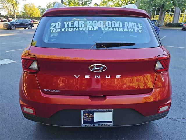 new 2024 Hyundai Venue car, priced at $25,100