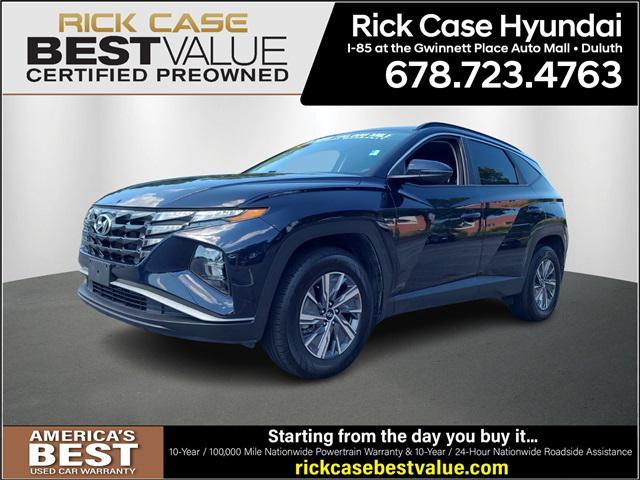 used 2022 Hyundai Tucson Hybrid car, priced at $24,491