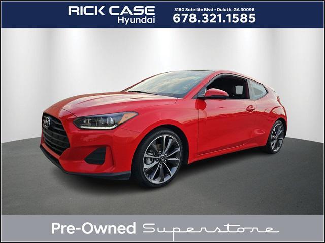 used 2020 Hyundai Veloster car, priced at $15,991