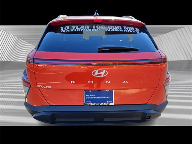 used 2024 Hyundai Kona car, priced at $24,491