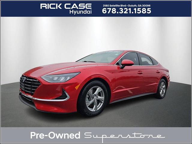 used 2021 Hyundai Sonata car, priced at $15,991