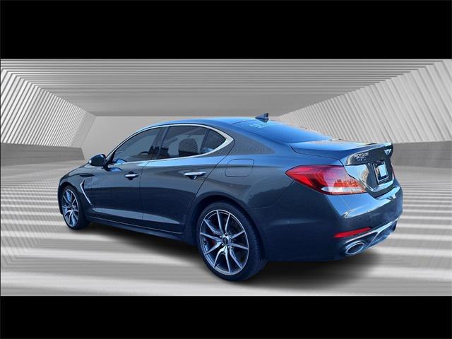 used 2021 Genesis G70 car, priced at $29,491