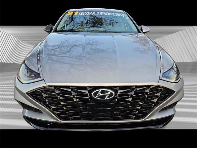 used 2021 Hyundai Sonata car, priced at $18,991