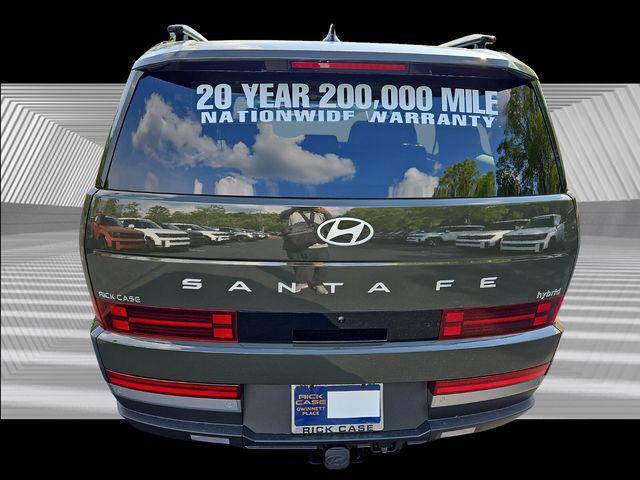 new 2025 Hyundai Santa Fe car, priced at $43,600