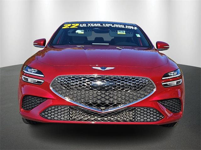 used 2022 Genesis G70 car, priced at $28,992