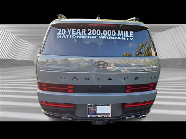 new 2025 Hyundai Santa Fe car, priced at $36,140