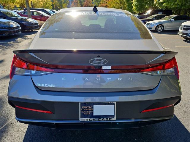 new 2025 Hyundai Elantra car, priced at $24,675