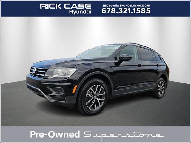 used 2021 Volkswagen Tiguan car, priced at $17,992