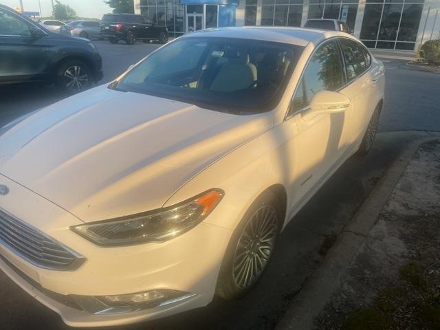 used 2017 Ford Fusion Hybrid car, priced at $14,400
