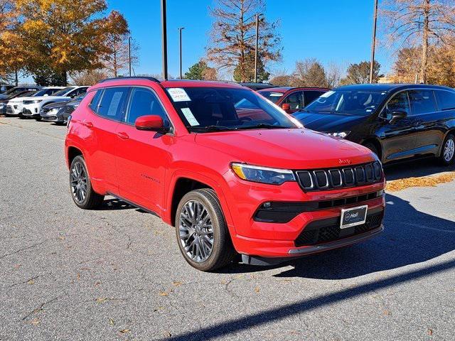 used 2022 Jeep Compass car, priced at $23,900