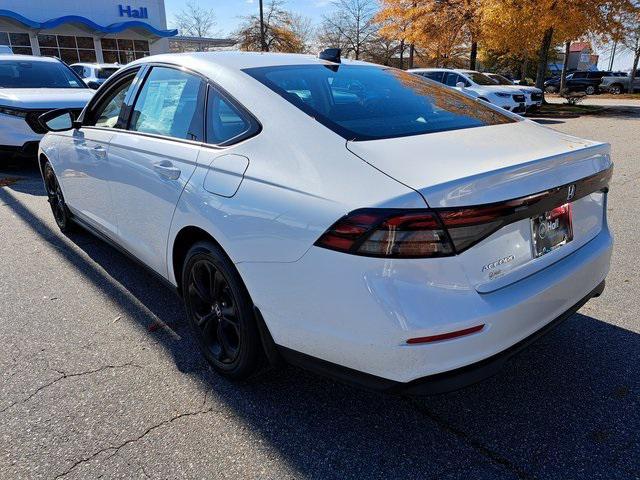 new 2025 Honda Accord car, priced at $32,110