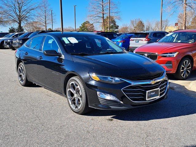 used 2022 Chevrolet Malibu car, priced at $19,400