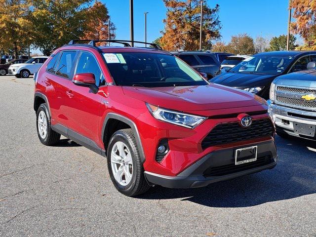 used 2020 Toyota RAV4 Hybrid car, priced at $28,500