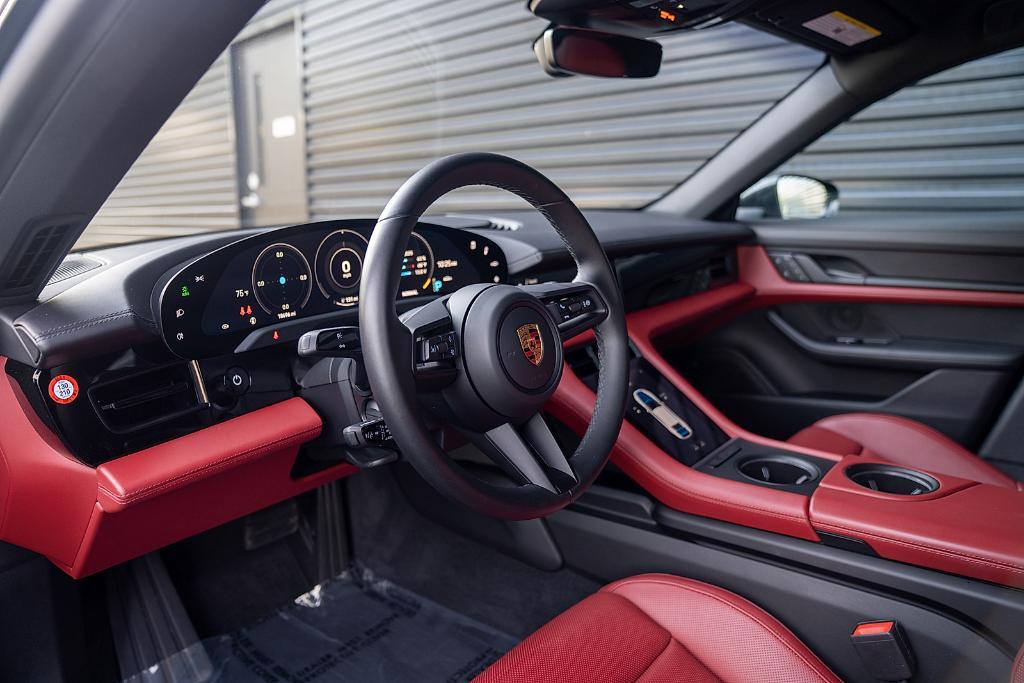 used 2023 Porsche Taycan car, priced at $77,895
