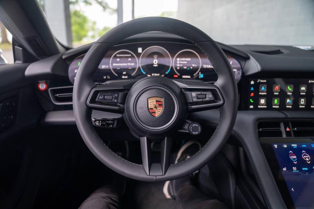 new 2025 Porsche Taycan car, priced at $122,095