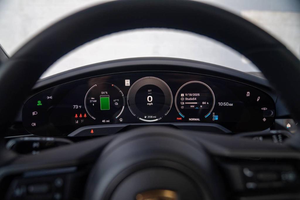 new 2025 Porsche Taycan car, priced at $143,285