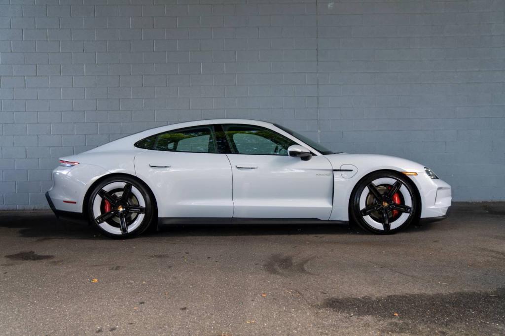 new 2025 Porsche Taycan car, priced at $143,285